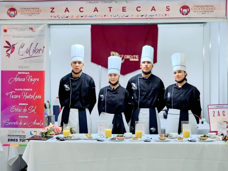 Participan alumnos del Cecytez en concurso nacional de chefs