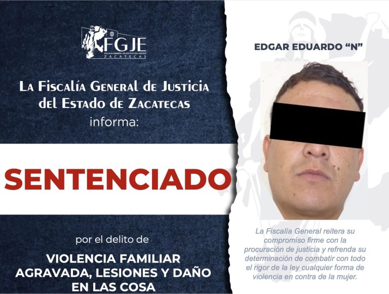 Lo sentencian por violencia familiar agravada