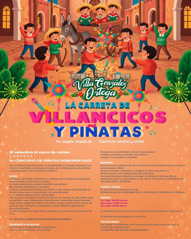 Convocan a crear piñatas monumentales
