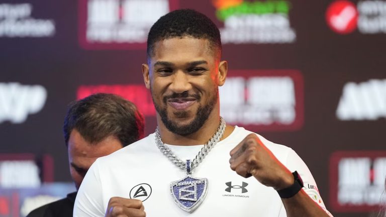 Anthony Joshua, involucrado en un accidente automovilístico