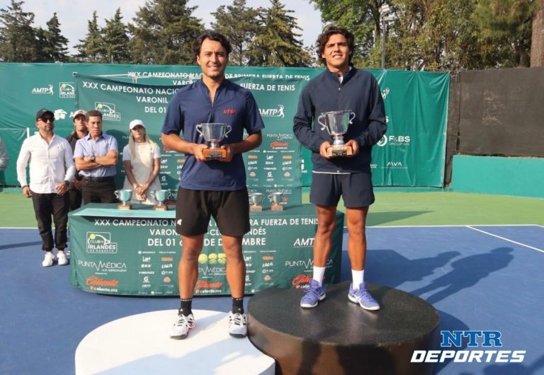Alan Magadán se queda con subcampeonato en tenis
