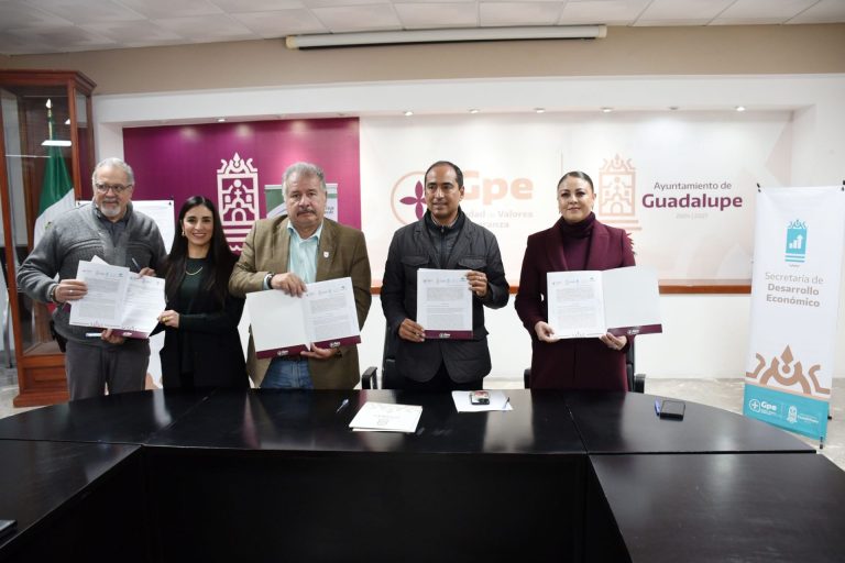 Firman Guadalupe y CONALEP convenio de colaboración