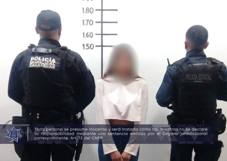 Detienen en Tres Cruces a una pareja por robo