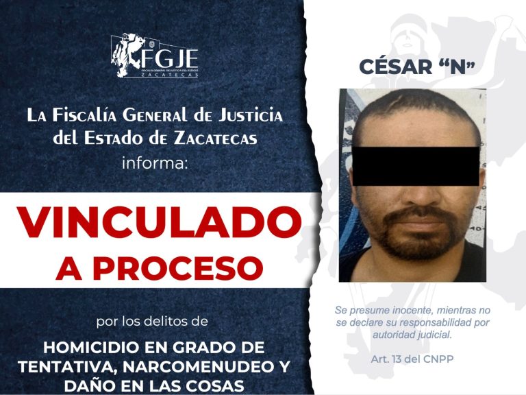 Lo vinculan a proceso por tentativa de homicidio y otros delitos