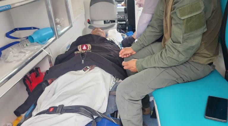 Localizan a Elpidio con hipotermia
