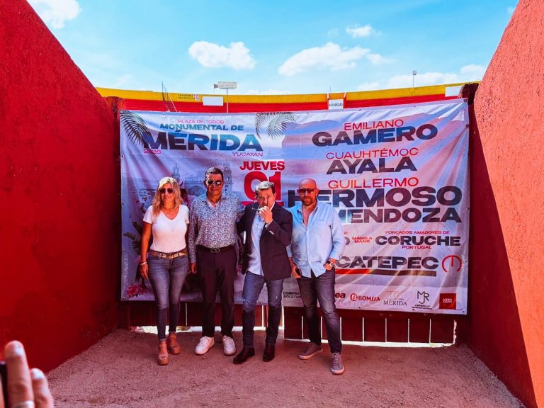 Presentan de manera oficial la Corrida de Rejones de Mérida