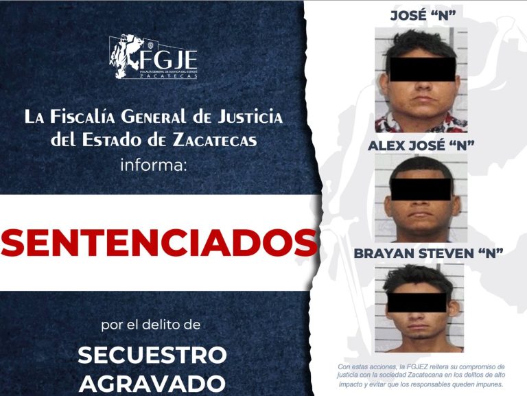 Sentencian a ocho personas por secuestro agravado