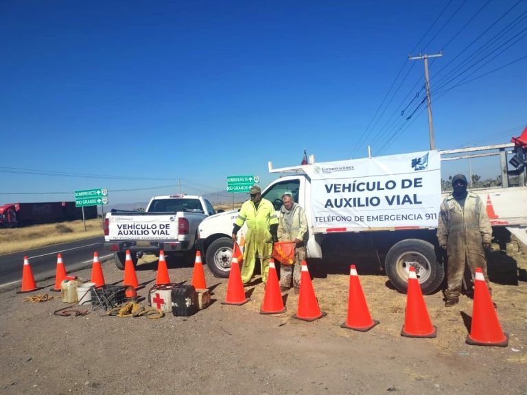 Apoya SICT con Programa de Auxilio Vial