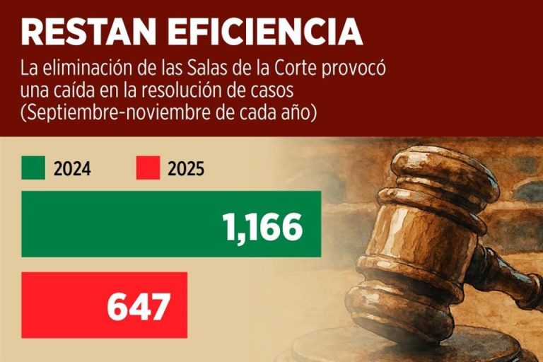 Trabaja lenta nueva Corte