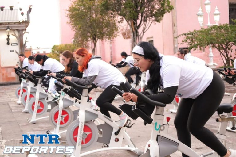Realizan clases de Indoor Ciclying a Jerez