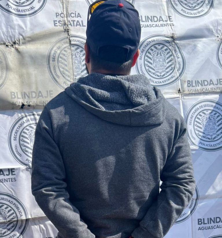 Detienen a zacatecano en Aguascalientes por agredir a su pareja