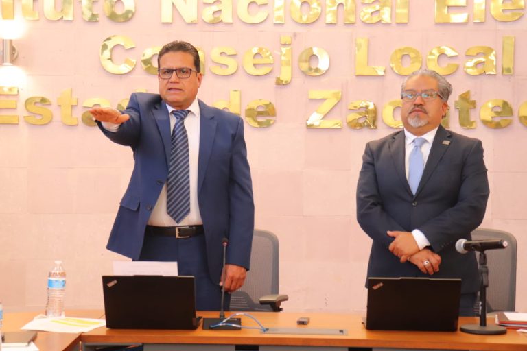 Rinde protesta nuevo vocal ejecutivo del INE Zacatecas