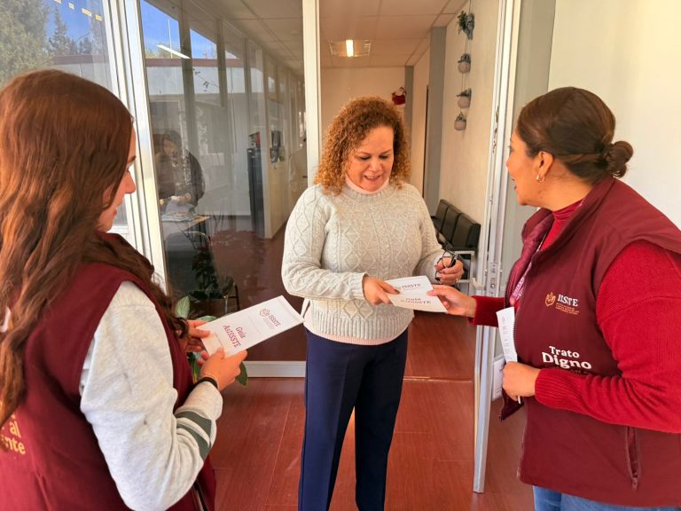 Impulsan en Zacatecas la Estrategia Trato Digno del ISSSTE