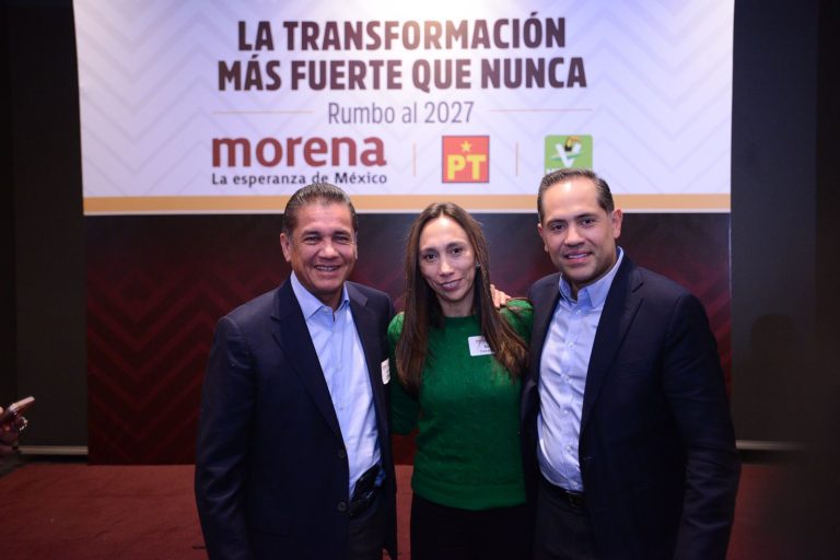 Firman alianza política electoral PVEM, Morena y PT