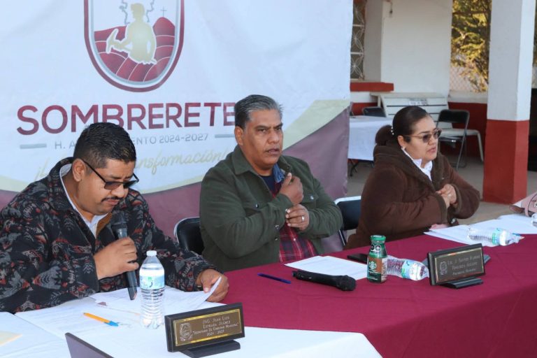 Solicita Sombrerete adelanto de participaciones; asegura regularización en febrero