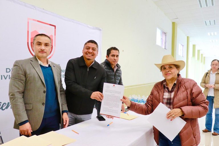 Inician proceso de regularización de fraccionamiento en Villa de Cos