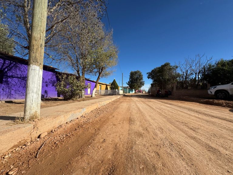 Invierten más de 10 mdp en pavimentación de Chaparrosa
