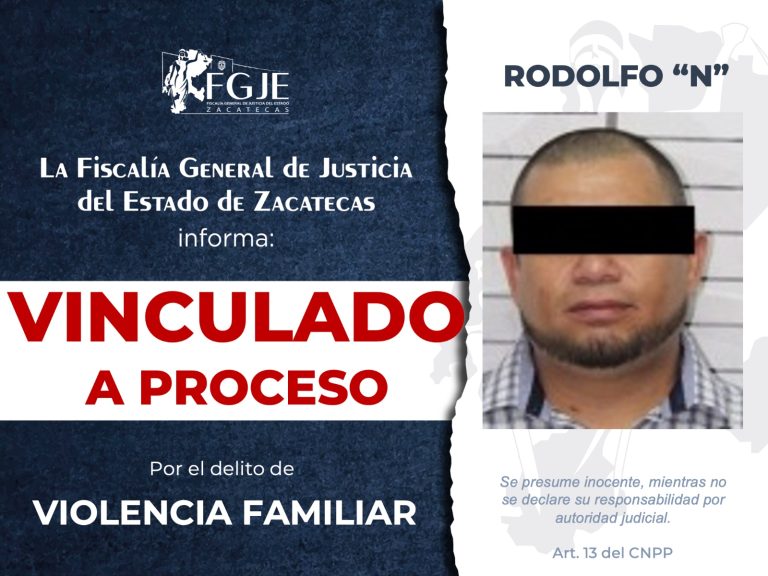 Vinculan a Rodolfo; lo acusan de violencia familiar