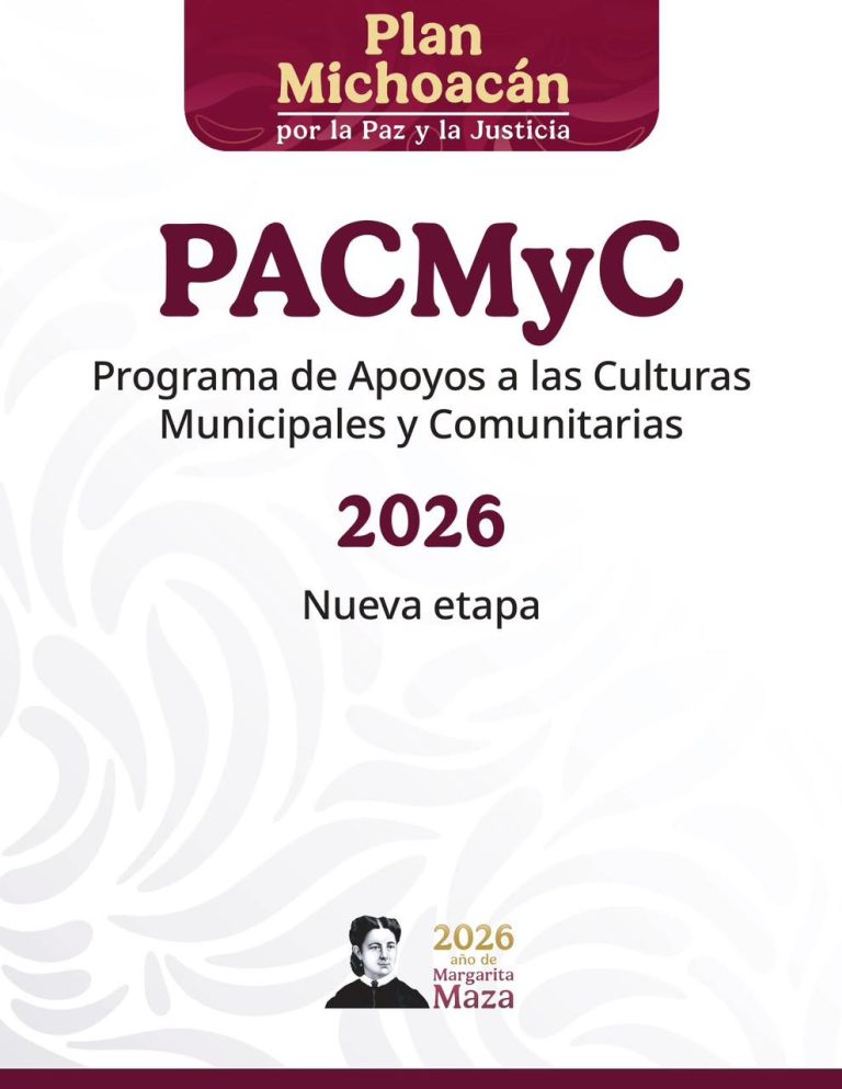 Lanzan convocatoria para PACMyC