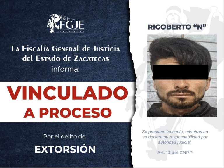 Vinculan a proceso a extorsionador