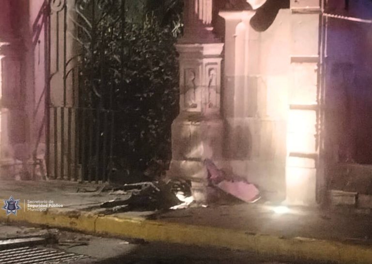 Chocan por 2a vez el Jardín de la Madre