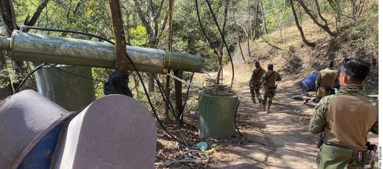 Aseguran 2.4 tons de metanfetamina en Durango