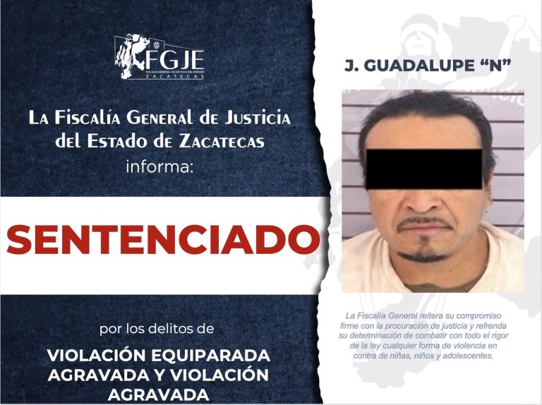 Lo sentencian a 34 años de prisión por violación