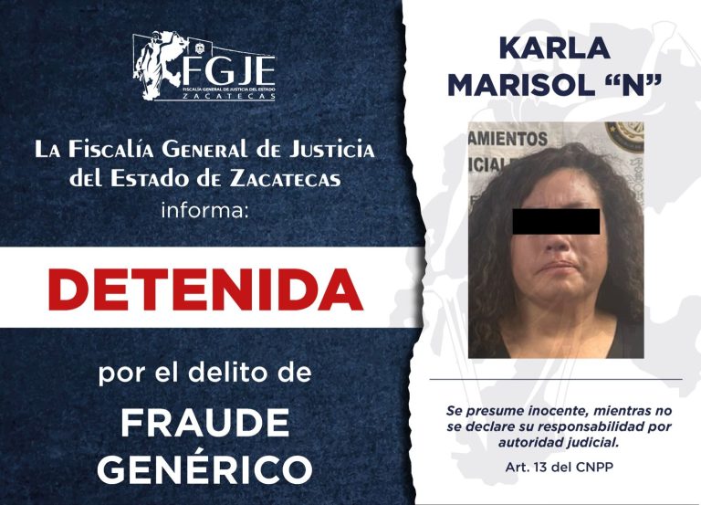 Detienen a Karen por fraude, en Jalisco; la buscaban en Zacatecas
