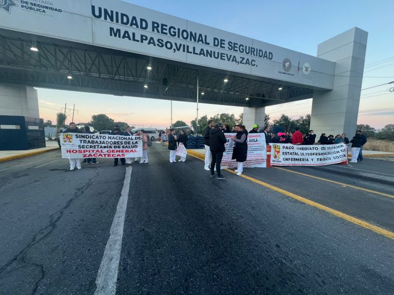Llevan protesta de hospitales a carreteras