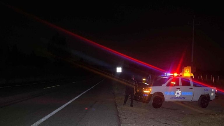 Refuerzan seguridad en carretera Sombrerete – Sain Alto