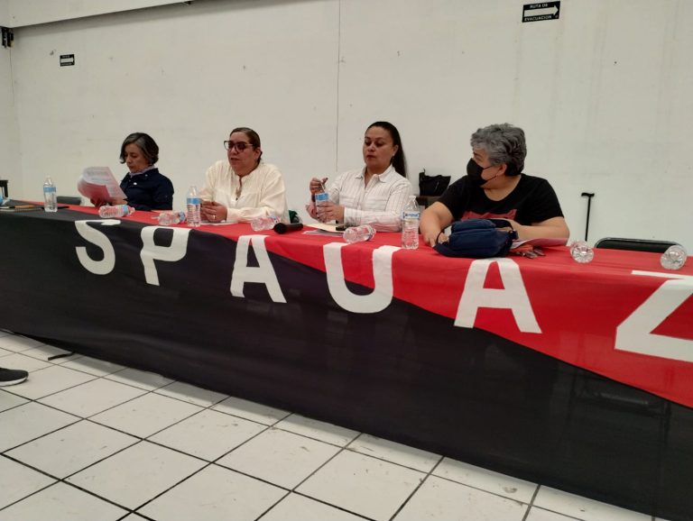 Siguen negociaciones Rectoría y SPAUAZ