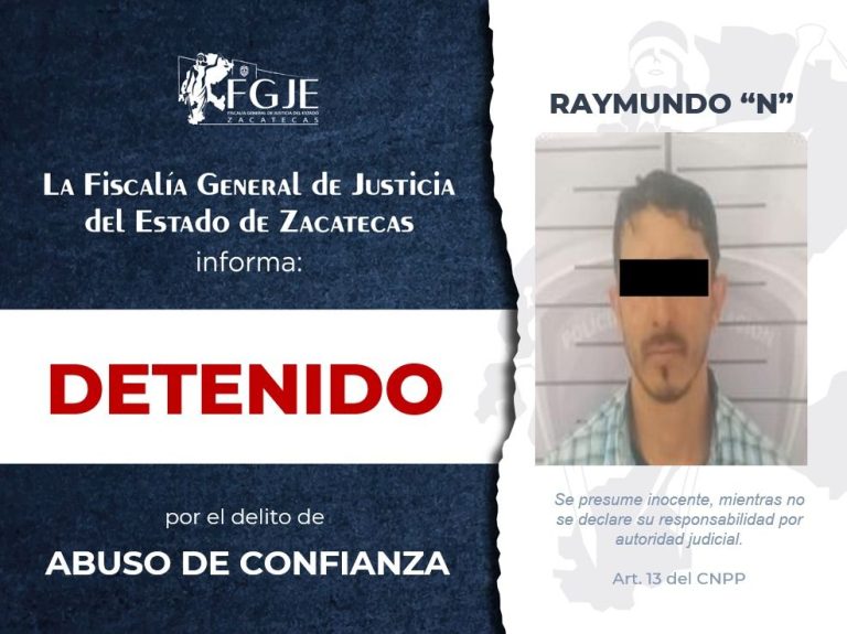Lo detienen en Jerez; contaba con orden de aprehensión