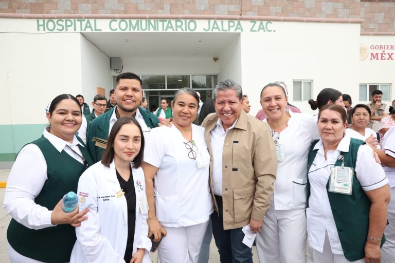 Anuncia gobernador ampliación de hospital en Jalpa