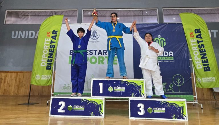 Astrid López es campeona nacional de Kudo