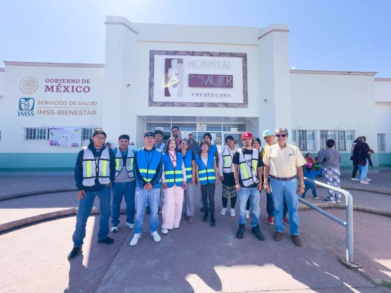 Estudiantes de la UTZAC realizan prácticas en Hospital de la Mujer