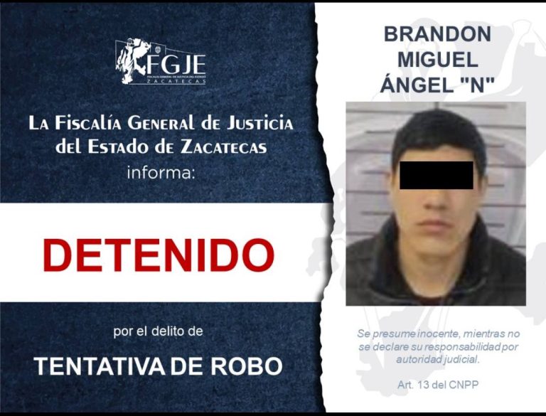 Ejecuta FGJE 4 órdenes de aprehensión