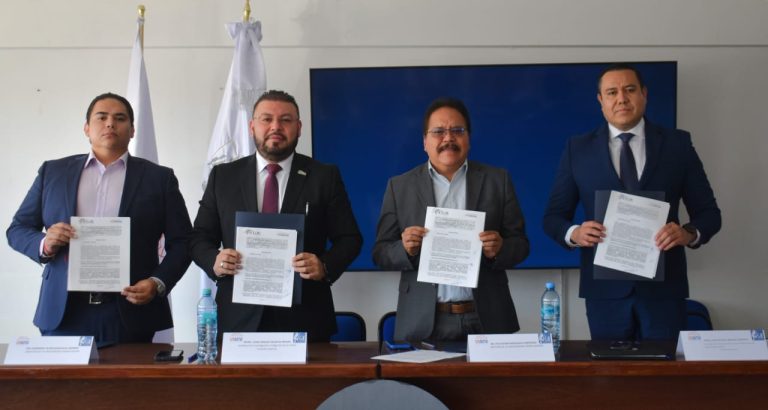 Firman convenio FGJE y Universidad Sierra Madre