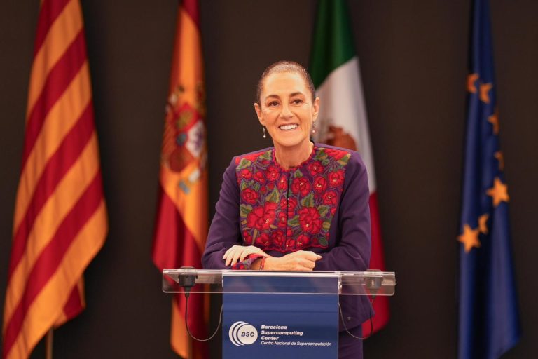 Visita Claudia Sheinbaum el BSC-CNS