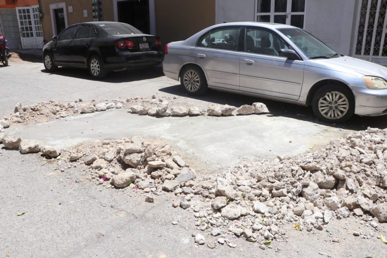 Llega campaña de bacheo a Sombrerete