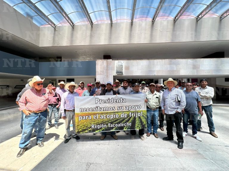 Exigen apertura del centro de acopio de frijol de Tacoaleche