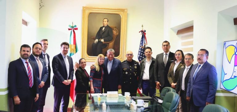 Se reúnen autoridades estatales con cónsul general de Estados Unidos