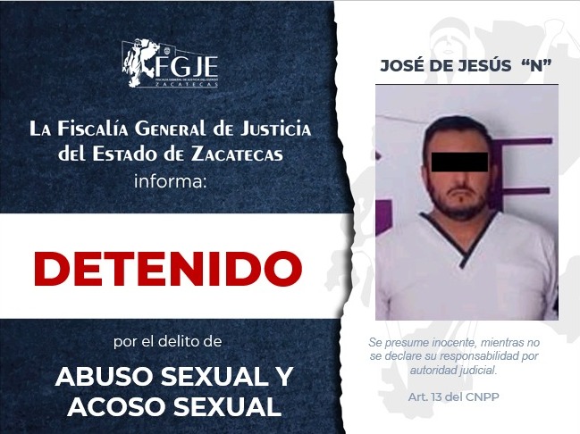Detienen a dos hombres por delitos sexuales