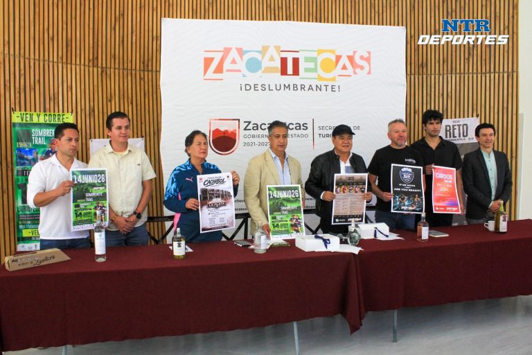 Anuncian cartelera de Turismo Deportivo para Zacatecas