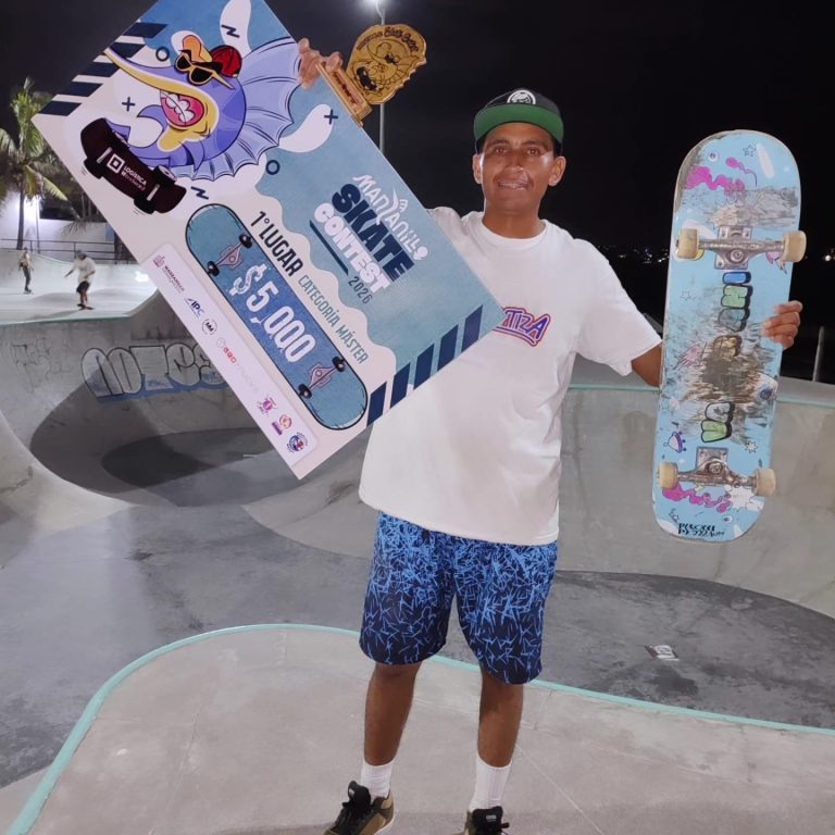 Israel “Chachin” Salas conquista oro Manzanillo Skate Contest
