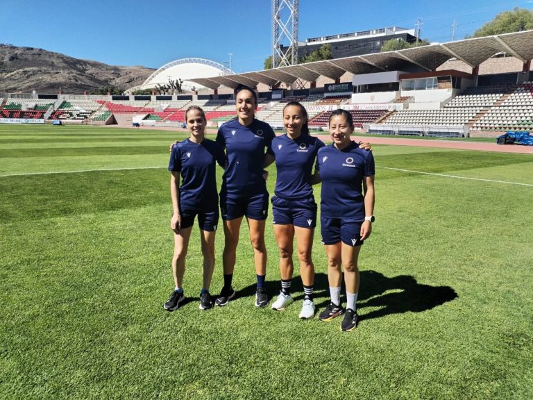 Listo el cuerpo arbitral para juego del Tri Femenil en Zacatecas