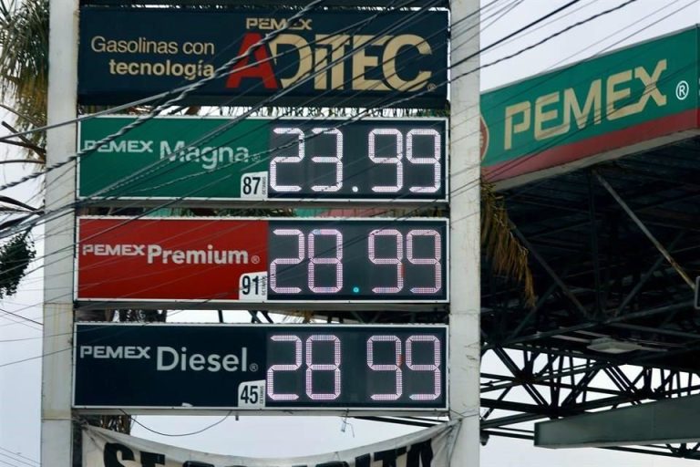 Incumplen 18.5 con tope a precio de diésel