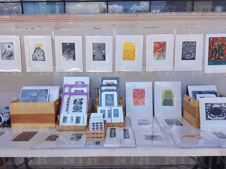 Realizan quinta edición de Santa Gráfica