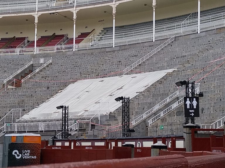 Realizan trabajos de mantenimiento y mejora de Las Ventas antes de la Feria de San Isidro