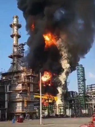 Reportan incendio controlado en Dos Bocas; revisan daños