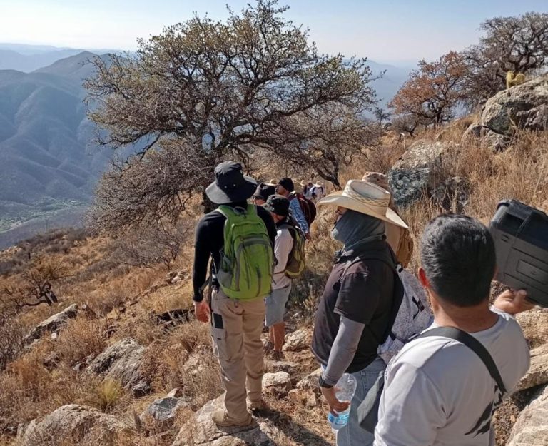 Suben 300 excursionistas al Pico del Teyra